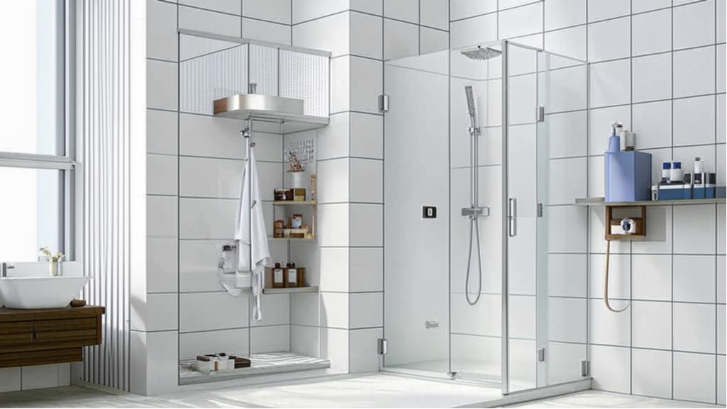 Чистка душевой кабины